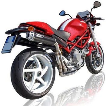 N.2 チタン スリップオン DUCATI MONSTER S2R 1000/S4R ZARD (ザード)