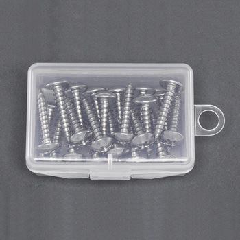 3.5x 12mm トラス頭タッピングビス(ユニクロ/20本) - エスコ