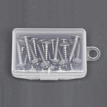 3.5x 30mm トラス頭タッピングビス(ユニクロ/20本) エスコ