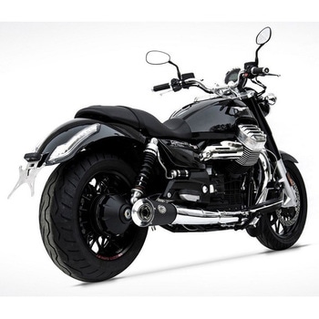 N.2 ミラーポリッシュド ステンレススチール レーシング スリップオン MOTO GUZZI CALIFORNIA (2014-2019) ZARD (ザード)