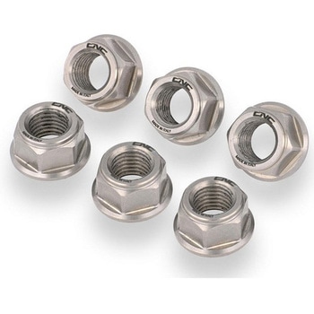 Nuts リングギア M10x1.25 - Titanium Titanium CNC Racing (シーエヌシーレーシング)