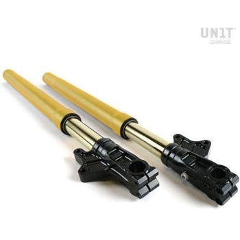 2904gold_std Ohlins USD fork kit + triple clamp | 2904gold 2904gold_std Ohlins USD fork kit + triple clamp | 2904gold