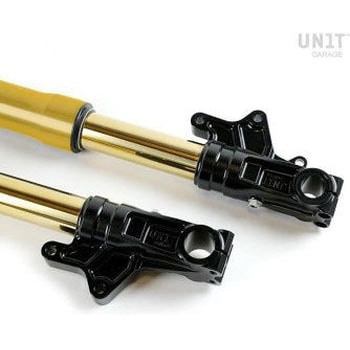 Ohlins USD fork kit High + triple clamp | 2904gold UnitGarage (ユニットガレージ)