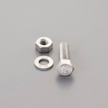 M 8x 30mm強力六角ボルト(SUS/ナットワッシャ付全ネジ エスコ