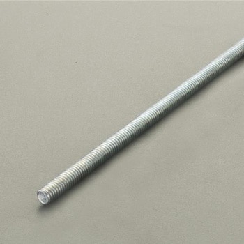 M14x 285mm 全ねじボルト(鉄ユニクロ製) エスコ