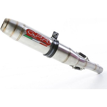 Original For Benelli 502 C 2019/20 E4 Homologated スリッポンエキゾースト  Deeptone Inox GPR Exhaust (ジーピーアールエキゾースト)