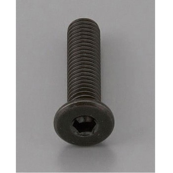 M3 x12mm 六角穴付ボルト(超低頭/クロメート/4本) エスコ