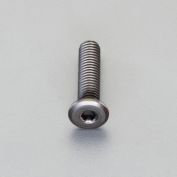M4 x20mm 六角穴付ボルト(超低頭/クロメート/4本) エスコ
