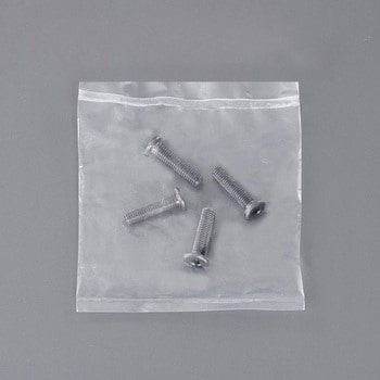 M4 x20mm 六角穴付ボルト(超低頭/クロメート/4本) エスコ