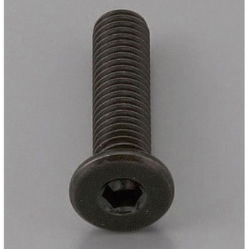 M8 x20mm 六角穴付ボルト(超低頭/クロメート/2本) エスコ