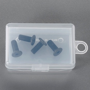 M3 x 8mm 六角穴付ボルト(超低頭/クロメート/4本) エスコ