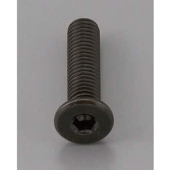 M4 x12mm 六角穴付ボルト(超低頭/クロメート/4本) エスコ