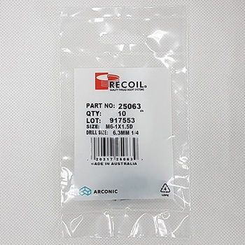 M20-2.5x 30mm  リコイルインサートネジ(並目/5個) エスコ