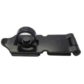 25mm 掛 金(スチール製・ツヤ消し黒) エスコ