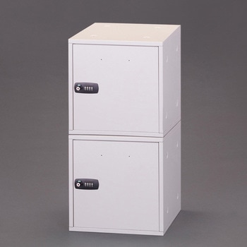 350x350x350mm(2個) セキュリティキャビネット(連結式) エスコ