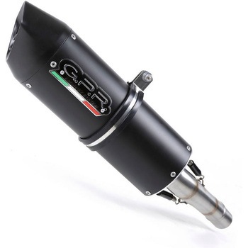 Original For Ducati Hypermotard 821 2013/16 Homologated Slip-On Catalized Furore Nero - GPR Exhaust (ジーピーアールエキゾースト)