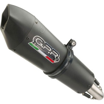 Original For Ducati Multistrada 1260 2018/20 E4 Homologated スリッポンエキゾースト  Gp Evo4 Black Titanium GPR Exhaust (ジーピーアールエキゾースト)