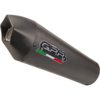 Original For Ducati Multistrada 1260 2018/20 E4 Homologated スリッポンエキゾースト  Gp Evo4 Black Titanium GPR Exhaust (ジーピーアールエキゾースト)