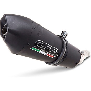 Original For Ducati Multistrada 950 2017/20 E4 Homologated Full Catalized Gp Evo4 Black Titanium GPR Exhaust (ジーピーアールエキゾースト)