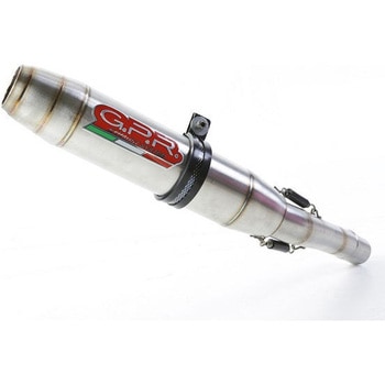 Original For F.B. Mondial Hps 125 > Apr 2018/20 E4 Homologated Full Exhaust Catalized Deeptone Inox GPR Exhaust (ジーピーアールエキゾースト)