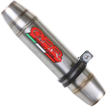 Original For F.B. Mondial Hps 125 > Apr 2018/20 E4 Homologated Full Exhaust Catalized Deeptone Inox GPR Exhaust (ジーピーアールエキゾースト)
