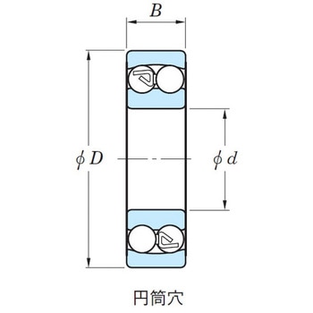 [2207]自動調心玉軸受 エスコ