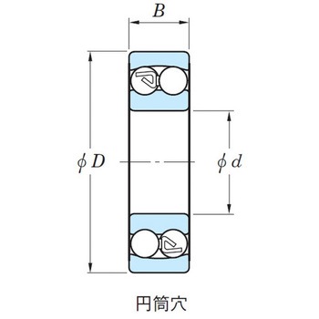[2212]自動調心玉軸受 エスコ