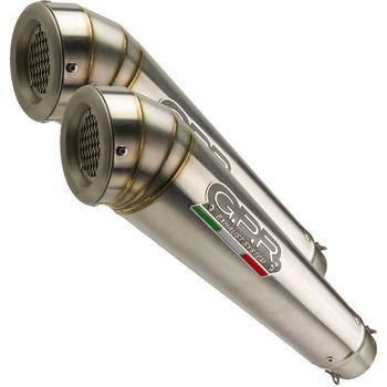 Original For Kawasaki Z 1000 2010/13 Pair Homologated スリッポンエキゾースト  Powercone Evo GPR Exhaust (ジーピーアールエキゾースト)