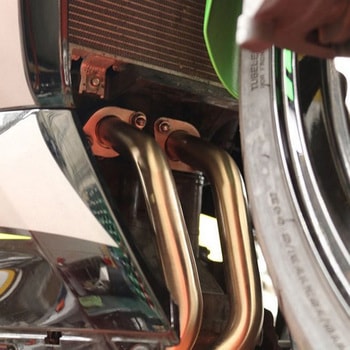 Original For Kawasaki Z 400 2018/20 E4 Decat Pipe Manifold Collettore GPR Exhaust (ジーピーアールエキゾースト)