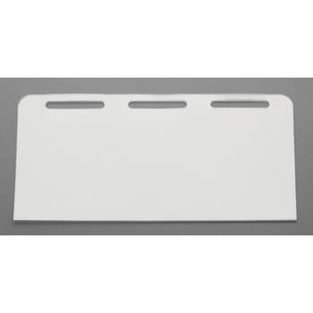 80x250mm [パイプラック用]ラベルケース - エスコ