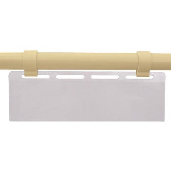 80x250mm [パイプラック用]ラベルケース - エスコ