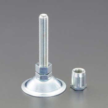 Φ75x132mm [パイプラック用] アジャスター(ブラック) エスコ