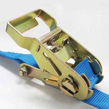 25mmx 5.0m/ 250Kg ベルト荷締機(ラチェット式) エスコ