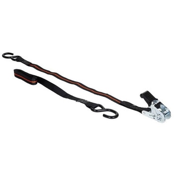 25mmx2.4m/226kg ベルト荷締機(2本組) エスコ