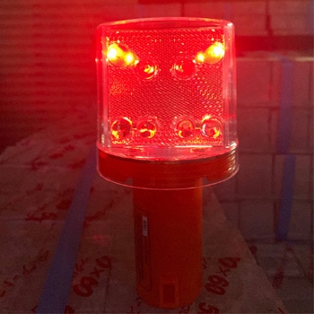LED現場点滅燈(ソーラー充電) エスコ