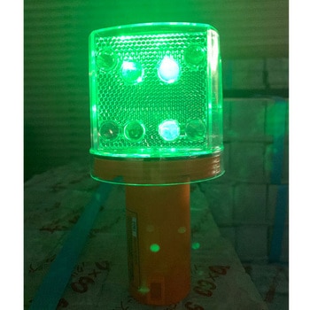 LED現場点滅燈(ソーラー充電) エスコ