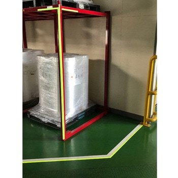 50mmx 5m 蛍光・蓄光テープ(高輝度) エスコ
