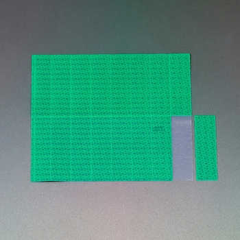 25x100mm ハイレベル反射シート(16ピース/緑 エスコ