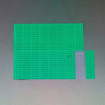 25x100mm ハイレベル反射シート(16ピース/赤 エスコ