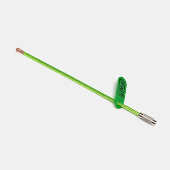 3mmx150mm セーフティーツールランヤード用ワイヤーループ - エスコ