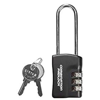 35mm ダイヤル錠(暗証番号リセット/確認機能付) エスコ