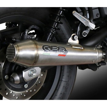 Original For Triumph Tiger 1200 Explorer 2011/16 E3 Homologated スリッポンエキゾースト  Mx-Cone GPR Exhaust (ジーピーアールエキゾースト)