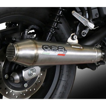 Original For Triumph Tiger 1200 Explorer 2017/20 E4 Homologated スリッポンエキゾースト  Mx-Cone GPR Exhaust (ジーピーアールエキゾースト)