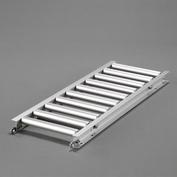 400x2000mm ローラーコンベアー(アルミ製) - エスコ