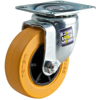 150mm キャスター(自在金具付・静電防止) - エスコ