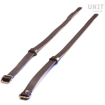 Pair of leather straps for luggage rack | U010 UnitGarage (ユニットガレージ)
