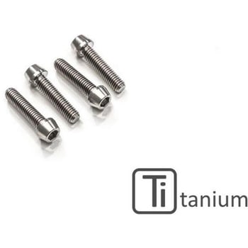 Passenger フットペグs holder bolt M8x35 (4 pcs) - Titanium Titanium CNC Racing (シーエヌシーレーシング)