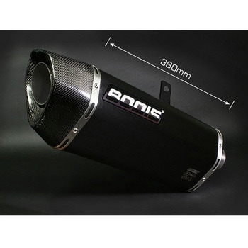 Penta-Tec フルシステムレーシングマフラー 4in2 (VRキャタライザー)   ステンレスブラック for ZZR1400 BODIS (ボディス)