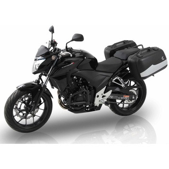 Pillion seat grab rail ブラック for Honda CB 500 F (2013-2015) HEPCO&BECKER (ヘプコ&ベッカー)