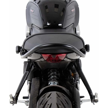 Pillion seat grab rail ブラック for Triumph Trident 660 (2021-) HEPCO&BECKER (ヘプコ&ベッカー)